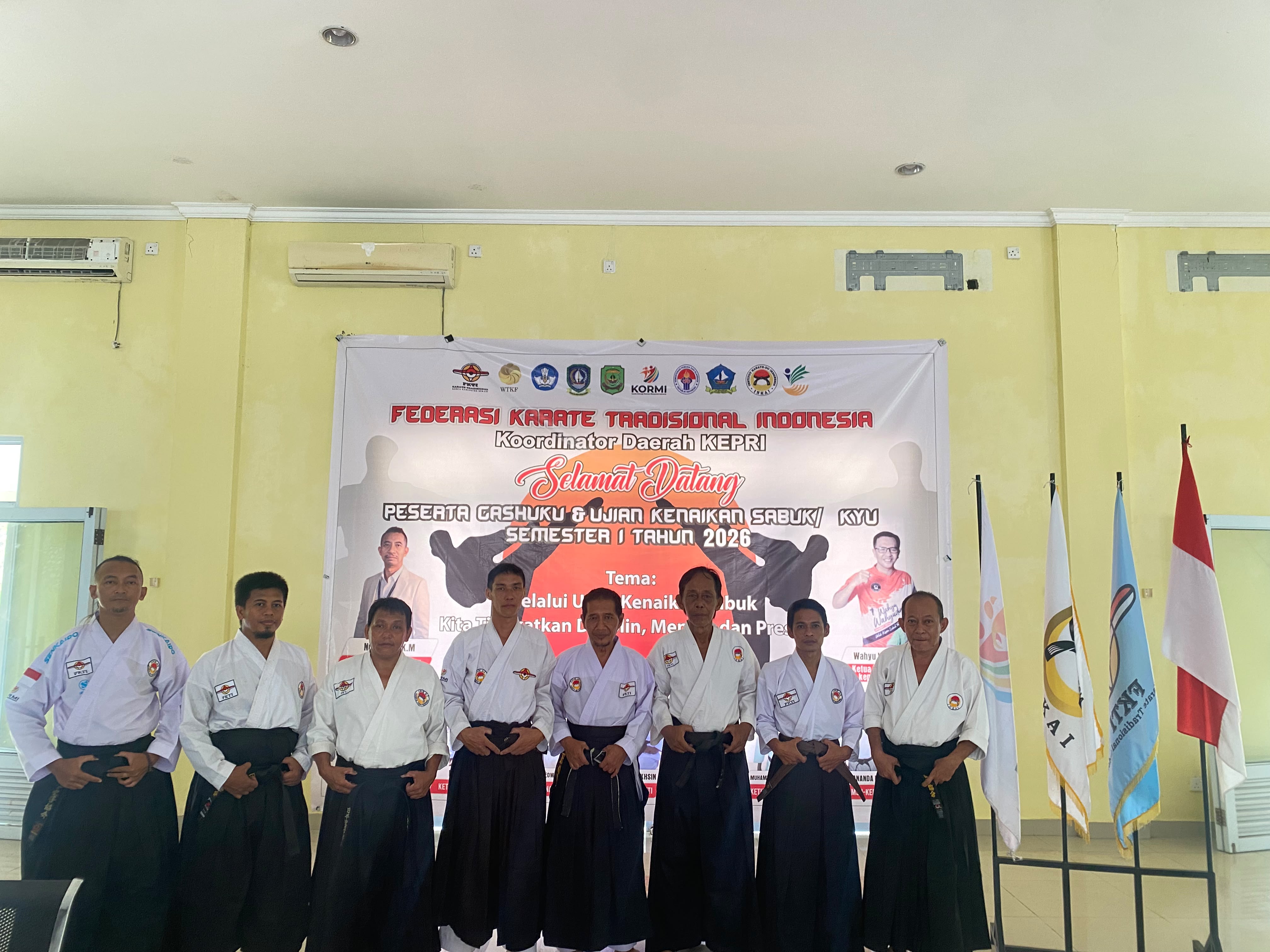 UKT Gabungan Korca Kepri — Bintan, Tanjung Pinang & Batam, kegiatan Federasi Karate Tradisional Indonesia