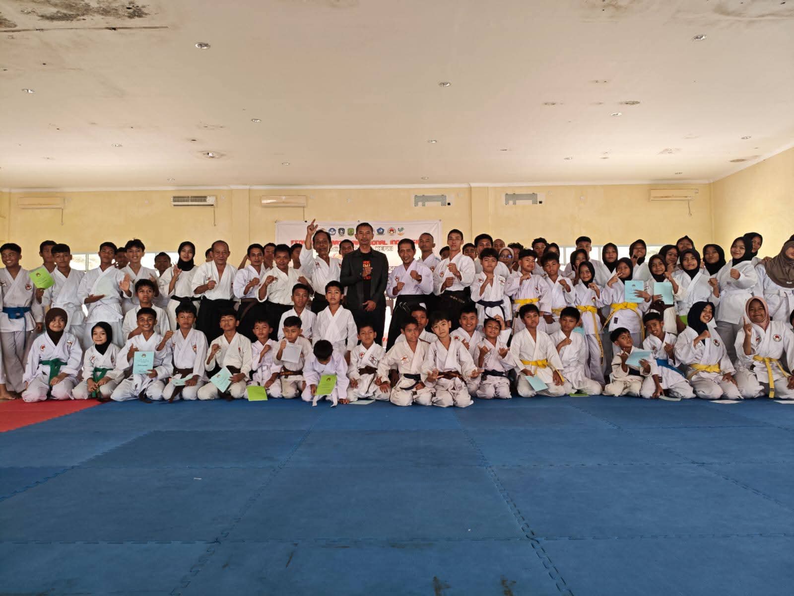 UKT Gabungan Korca Kepri — Bintan, Tanjung Pinang & Batam, kegiatan Federasi Karate Tradisional Indonesia