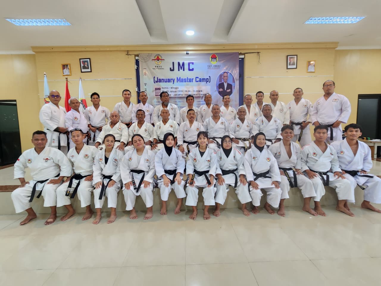 Januari Master Camp — Nasional, kegiatan Federasi Karate Tradisional Indonesia